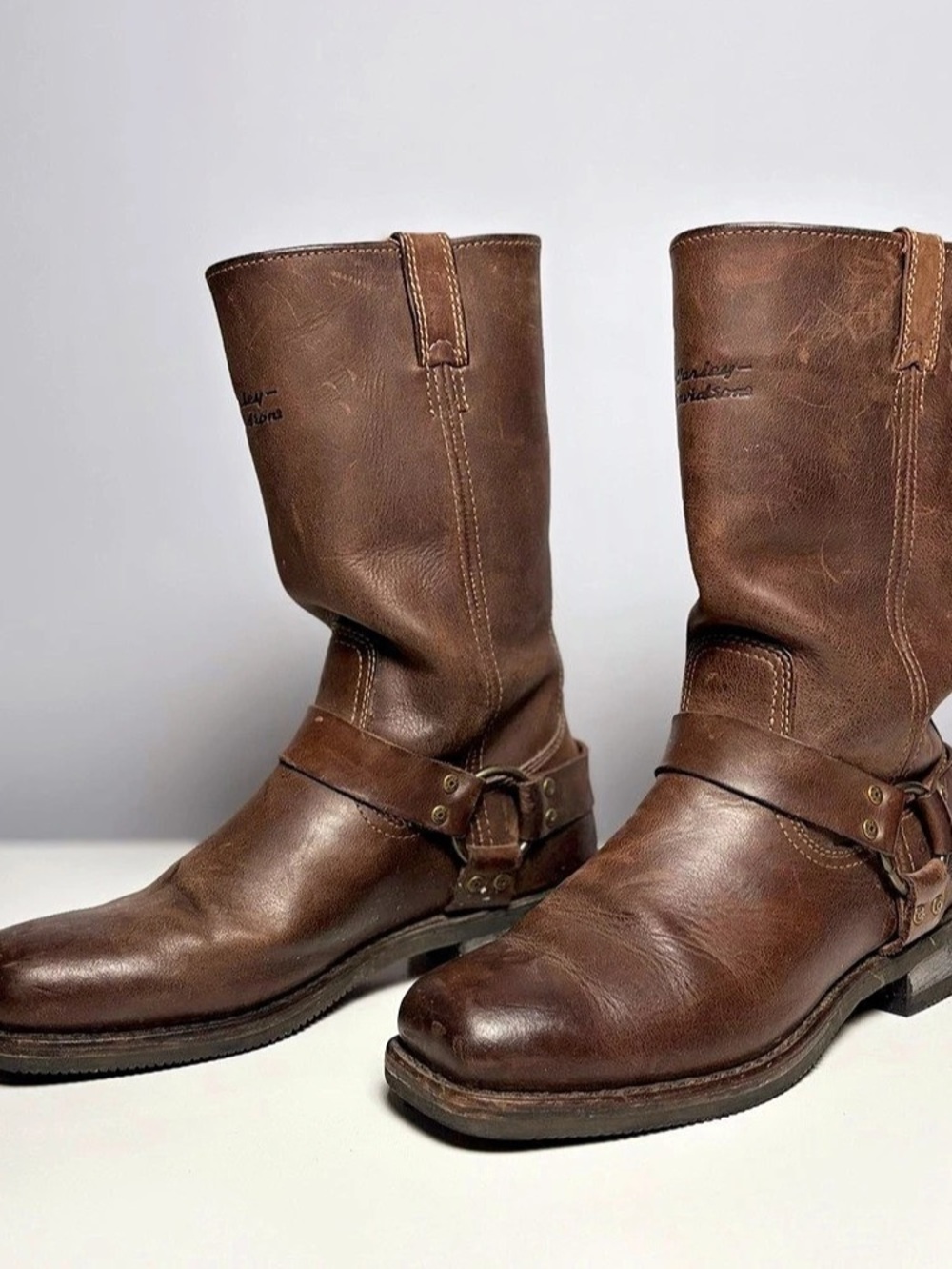 Harley-Davidson Vintage Men’s Hustin Boots Size 12-13